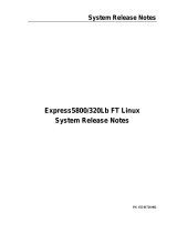 NEC Express5800/320Lb Linux Release Notes