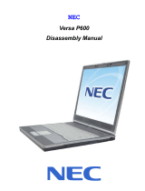 NEC P600 User manual