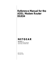 Netgear DG834 User manual