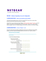 Netgear WG102 User manual