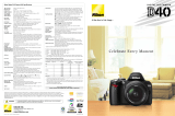 Nikon D40 User manual