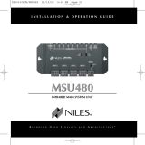 Niles Audio MSU480 User manual
