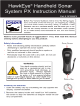 NorCross HawkEye Handheld Sonar System PX User manual
