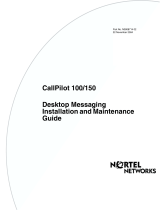 Nortel Networks CallPilot 100 User manual