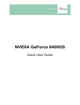 Fujitsu NVIDIA GeForce 8400 User manual