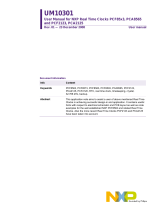 NXP Semiconductors UM10301 PCA2125 User manual
