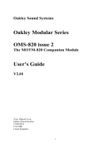 Oakley MOTM-820 User manual