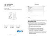 OK International DX-250 User manual