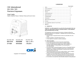 OK International DX-350 / 355 User manual