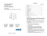 OK International DX-200/215 User manual