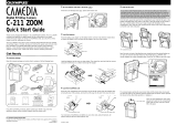 Olympus Camedia C-211 Zoom Quick start guide