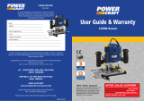 Power Craft Power Craft 1200W Router User manual