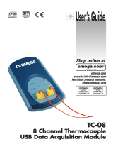 Omega TC-08 User manual