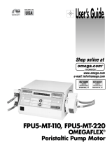Omega Engineering OMEGAFLEX FPU5-MT-110 User manual