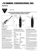 Omega Engineering PSW495B Series User manual