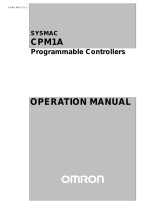 Omron CPM1A User manual