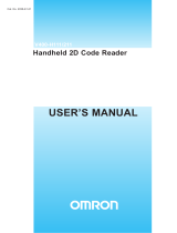Omron V400-H111 User manual