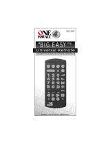 One For All urc 2585 big easy User manual