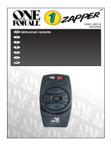 One For All urc 6512 zapper1 User manual