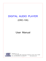 Oracom ORC-100 User manual