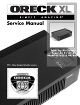 Oreck 75422-01 User manual