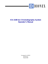 Dionex ICS-2100 User manual