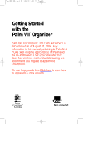 Palm VII Quick start guide