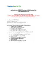 Panasonic Arbitrator 360 Release Notes