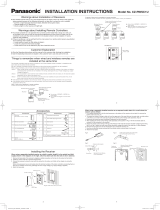 Panasonic CZ-RWSC1U Installation guide