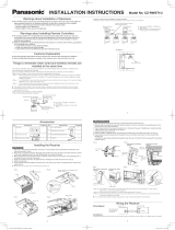 Panasonic CZ-RWST1U Installation guide