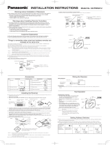 Panasonic CZ-RWSU1U Installation guide
