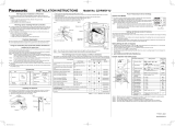 Panasonic CZ-RWSY1U Installation guide