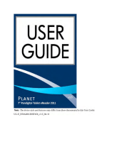 Pandigital Planet Owner's manual