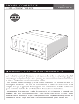 Paris Business Products , Inc. Air Compressor 37-0101 User manual