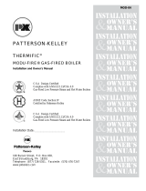 Patterson-Kelley Modu-Fire 1000 User manual