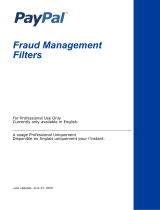 PayPal Fraud Fraud Management Filters - 2009 User guide