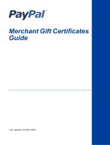 PayPal Merchant Merchant - 2009 User guide