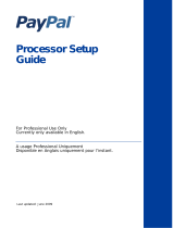 PayPal Processor Processor 2009 Installation guide