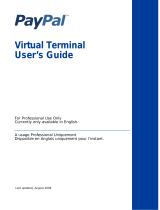 PayPal Virtual Terminal - 2009 User guide