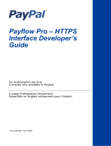 PayPal Website Website Payments Pro - 2009 - HTTPS Interface User guide