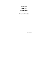 Trendnet 4-Port Owner's manual