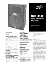 Peavey HDH 244T User manual