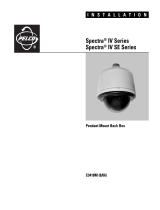 Pelco Security Camera IV SE SERIES User manual