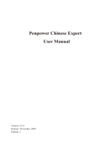 Penpower Chinease Expert PCE Trial User manual
