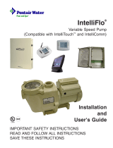 Pentair IntelliFlo User manual