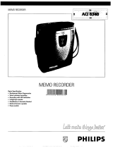 Philips AQ 6340 User manual