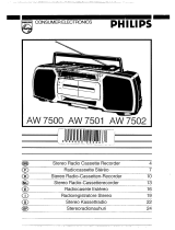 Philips AW 7501 User manual