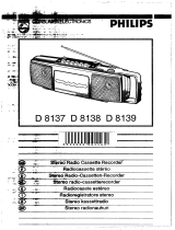 Philips D 8139 User manual