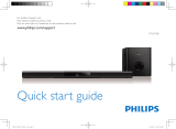 Philips HTL3140B/F7 Quick start guide