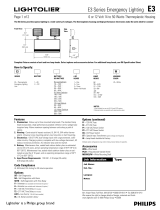 Philips E3 Series User manual